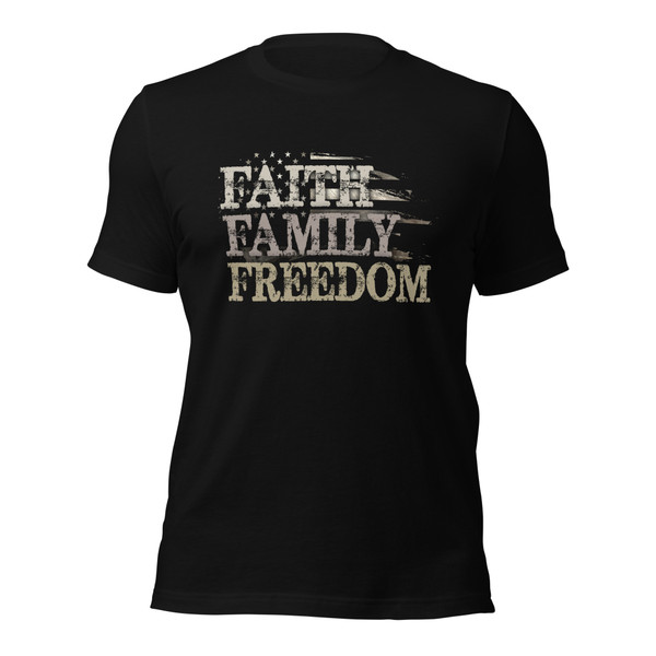 Faith, Family, Freedom Shirt