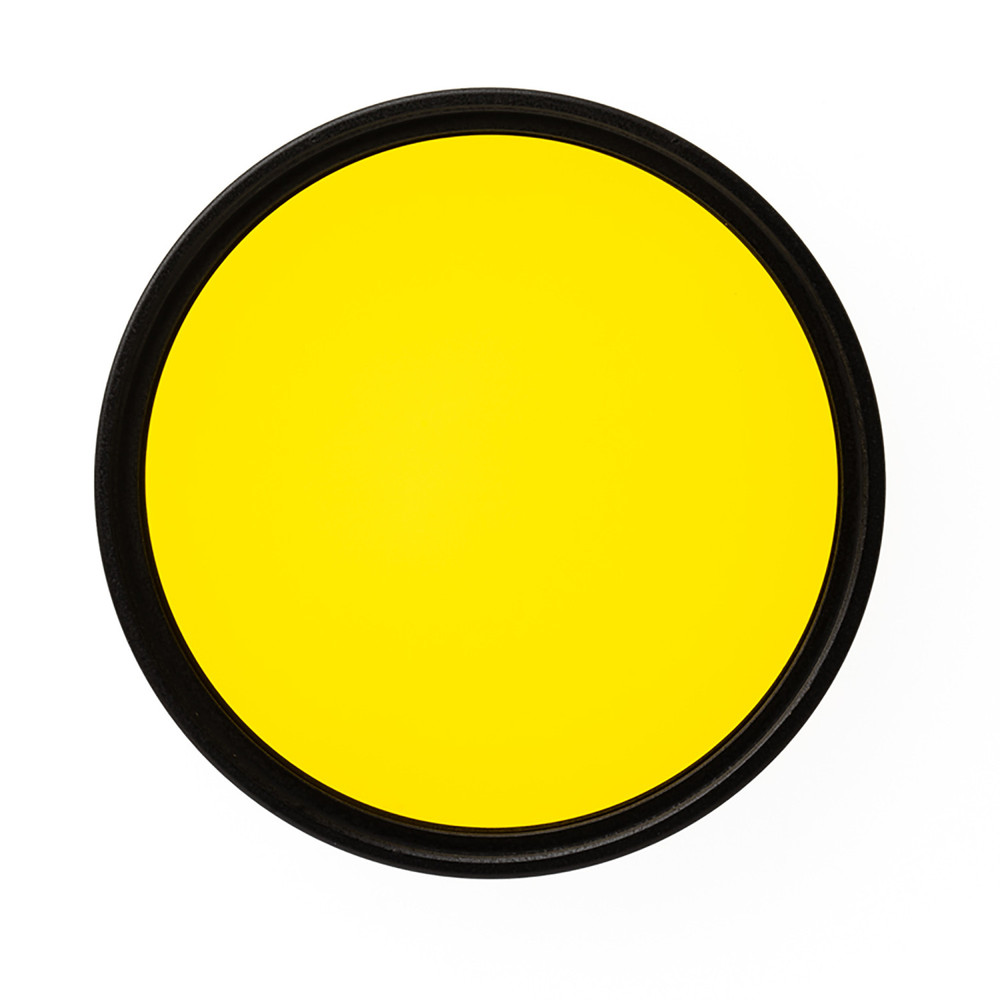 Medium Dark Yellow - Medium Dark Yellow - 35.5mm Medium Dark Yellow Camera Lens Filter (12) (Special Order)