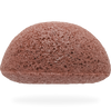 Konjac Premium Facial Puff Sponge With French Red Clay