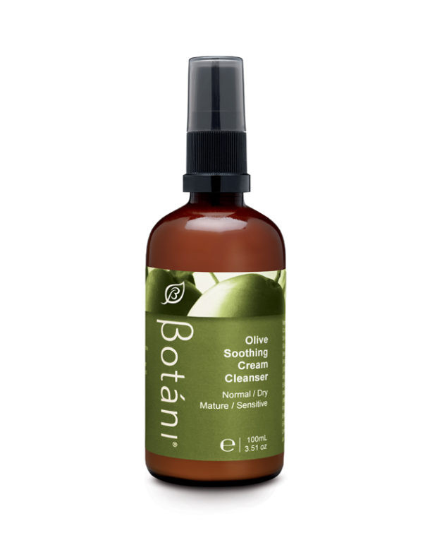 botani olive soothing cream cleanser