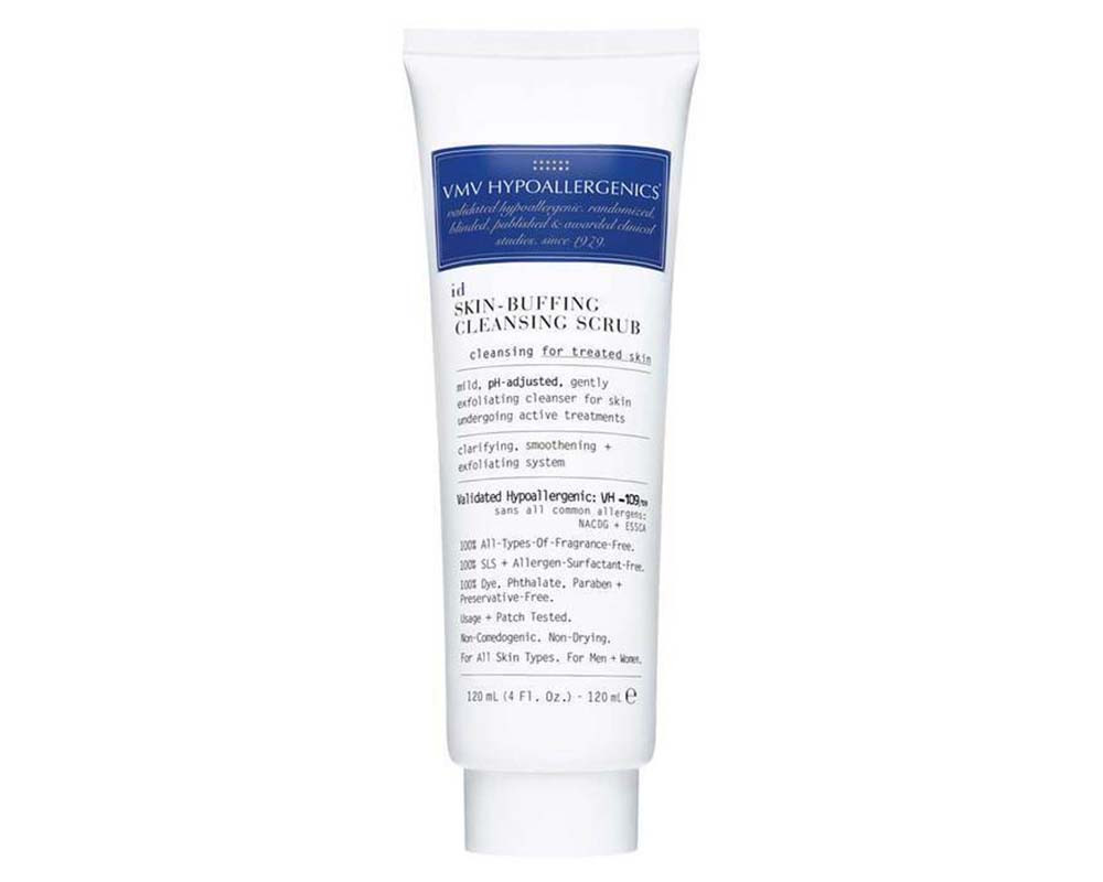 buffing exfoliating cleanser