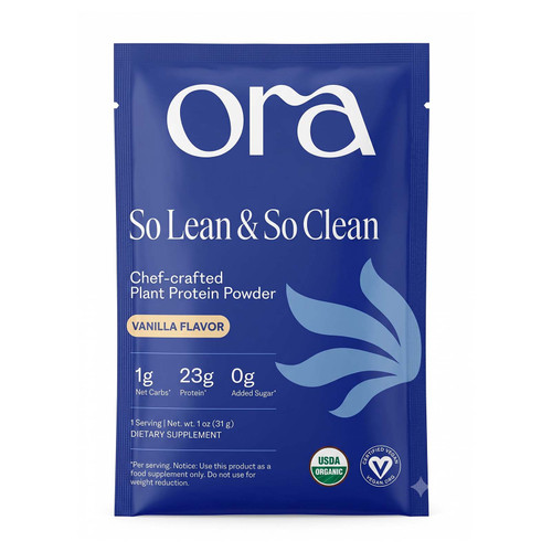 Organic Chef-crafted Plant Protein Powder Vanilla Sachet (So Lean & So Clean) 31g