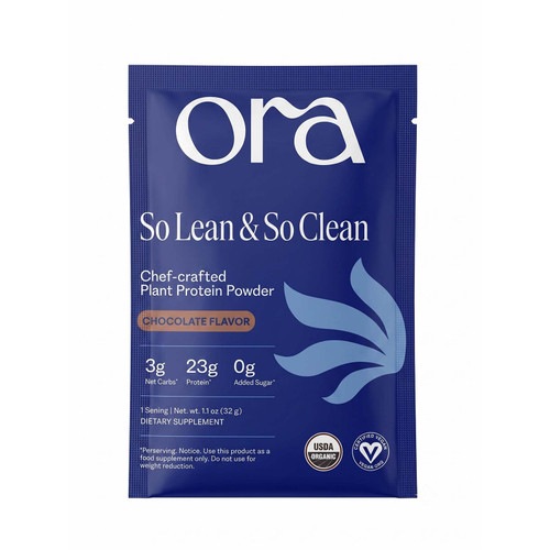 Organic Chef-crafted Plant Protein Powder Chocolate Sachet (So Lean & So Clean) 32g