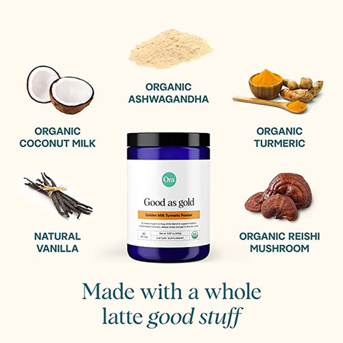 Organic Golden Milk Turmeric Powder (Good As Gold) 365g