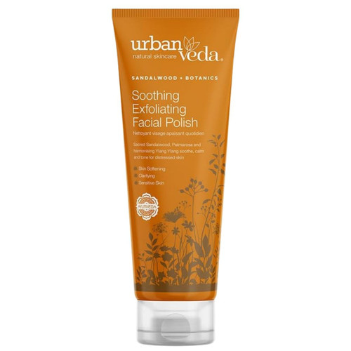 Soothing Exfoliating Facial Polish - Sandalwood + Botanics 125ml