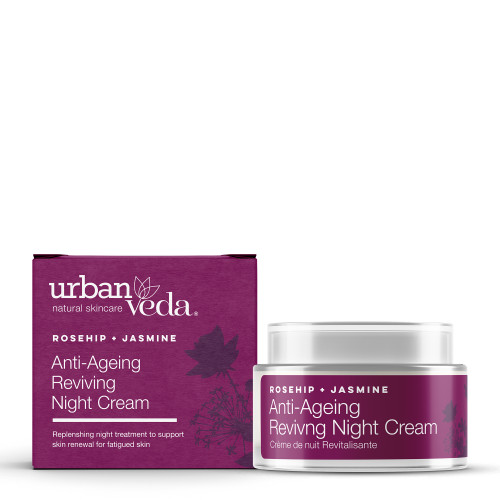 Anti-Ageing Reviving Night Cream - Rosehip + Jasmine 50ml