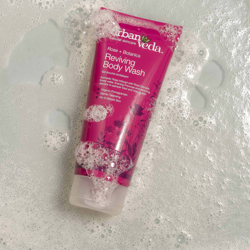 Reviving Body Wash - Rose + Botanics 200ml