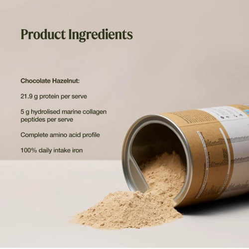 Raw Protein Collagen Plus Choc Hazelnut 450g