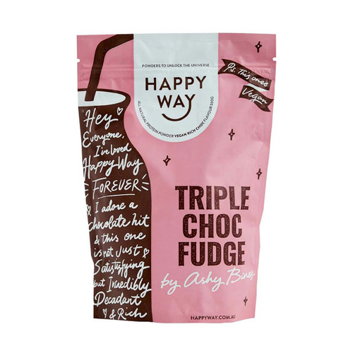 Vegan Protein Powder - Triple Choc Fudge 500g
