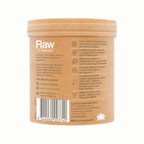 Raw Real Food Nutrients Organic Greens Powder Vanilla Mint 100g