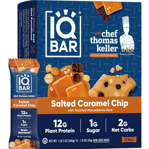 Plant Protein Bar - Salted Caramel Chip