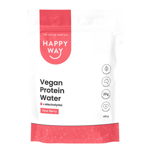Vegan Protein Water Powder Sour Berry 420g