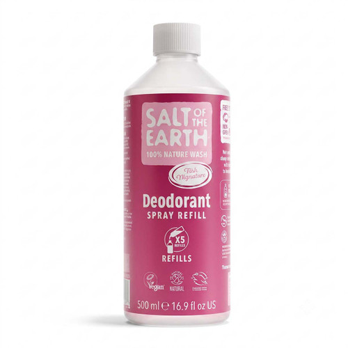 Natural Deodorant Spray Refill Fresh Strawberry 500ml