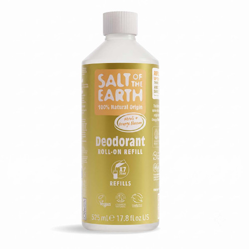 Natural Deodorant Roll-On Refill Neroli & Orange Blossom 525ml