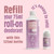 Natural Refillable Roll-On Deodorant Peony Blossom 75ml
