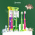 Kids Premium Toothbrush Pink Dino Super Soft 6900 Filaments