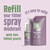 Natural Deodorant Spray Refill Pouch Clary Sage & Mint 300ml