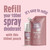 Natural Deodorant Spray Refill Pouch Lavender & Vanilla 300ml