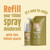 Natural Deodorant Spray Refill Pouch Neroli & Orange Blossom 300ml