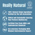 Natural Deodorant Roll-On Refill Pouch Ocean & Coconut 225ml