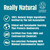 Natural Deodorant Roll-On Refill Pouch Unscented 225ml