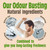 Natural Refillable Deodorant Roll-On Oud & Bergamot 75ml