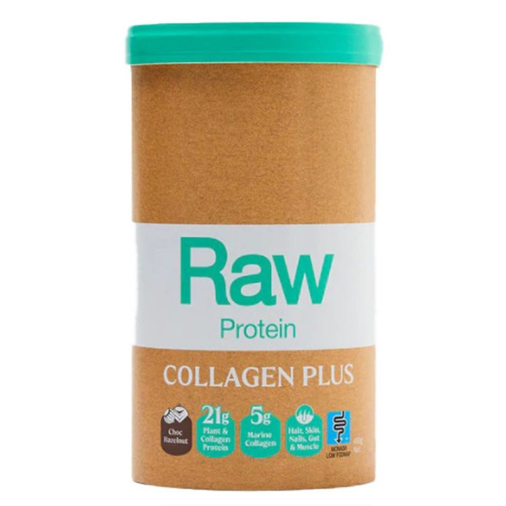 Raw Protein Collagen Plus Choc Hazelnut 450g