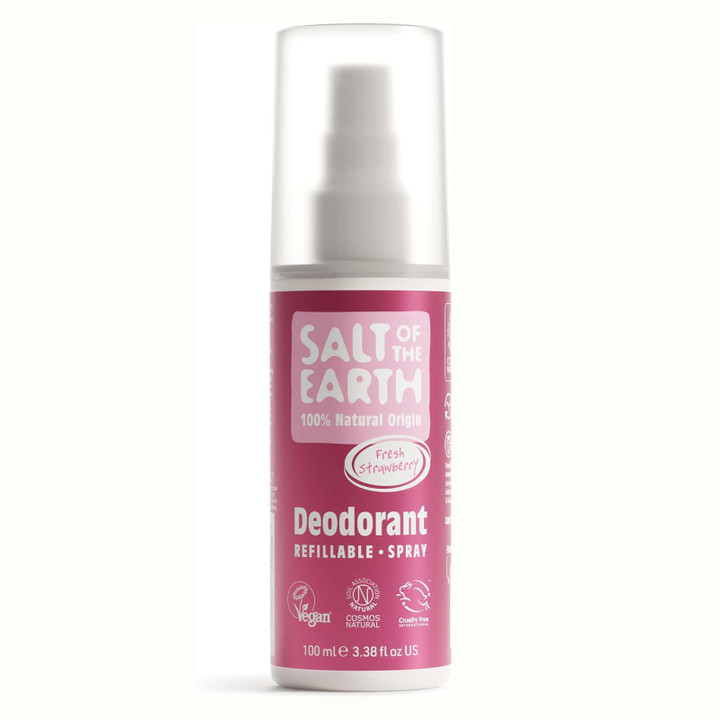 Natural Deodorant Spray Fresh Strawberry 100ml