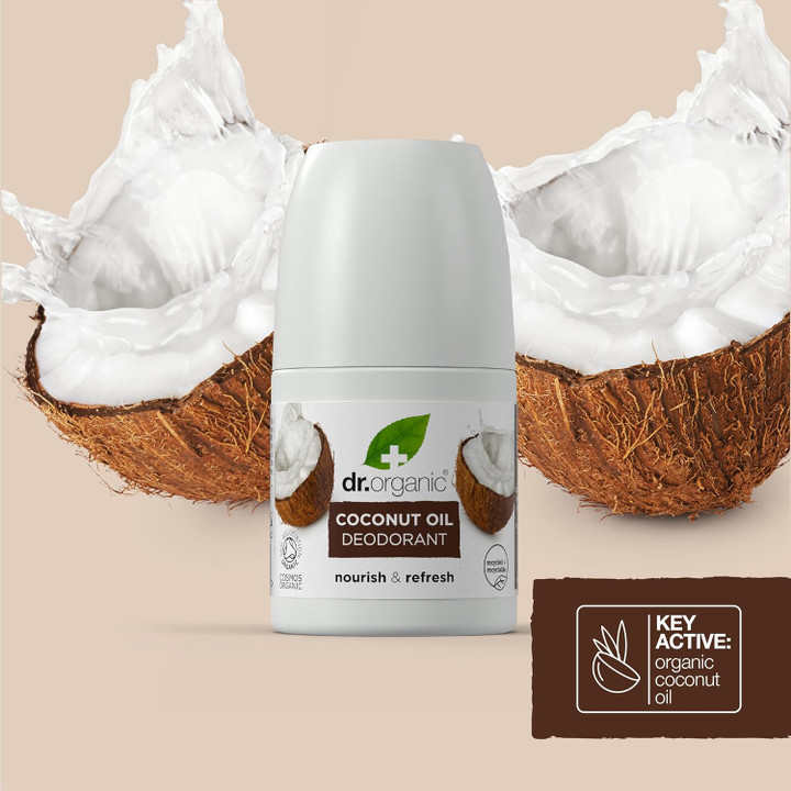 Coconut Oil Roll-On Deodorant 50ml
