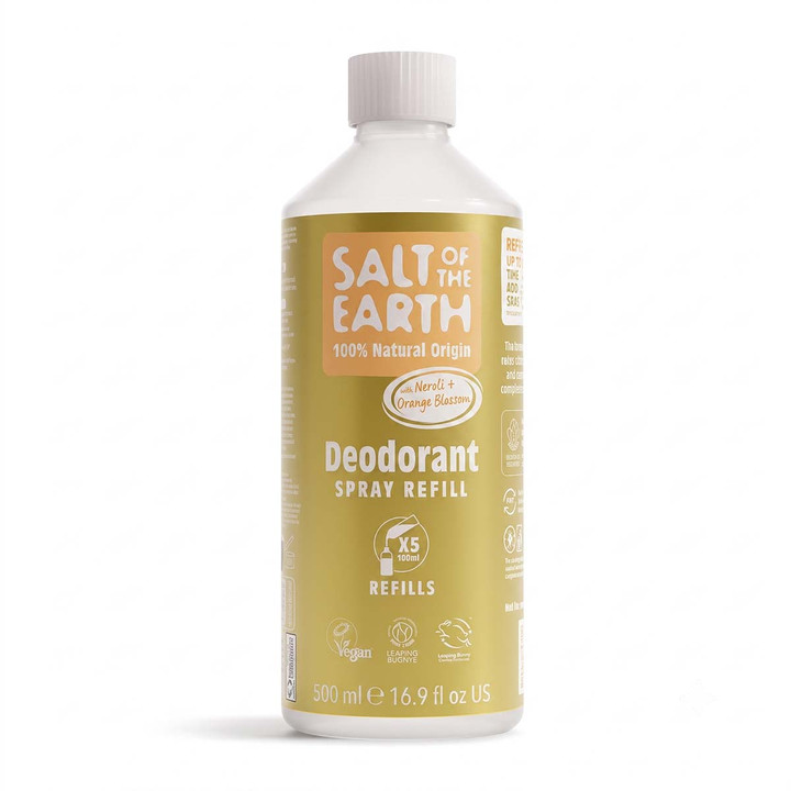 Natural Deodorant Spray Refill Neroli & Orange Blossom 500ml