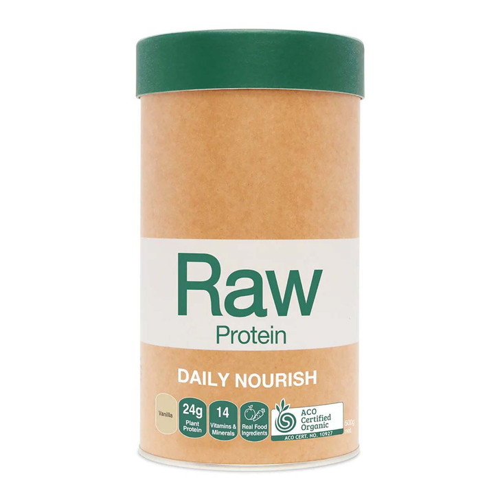 Raw Protein Daily Nourish - Vanilla 500g (Pregnancy and Breastfeeding-safe)