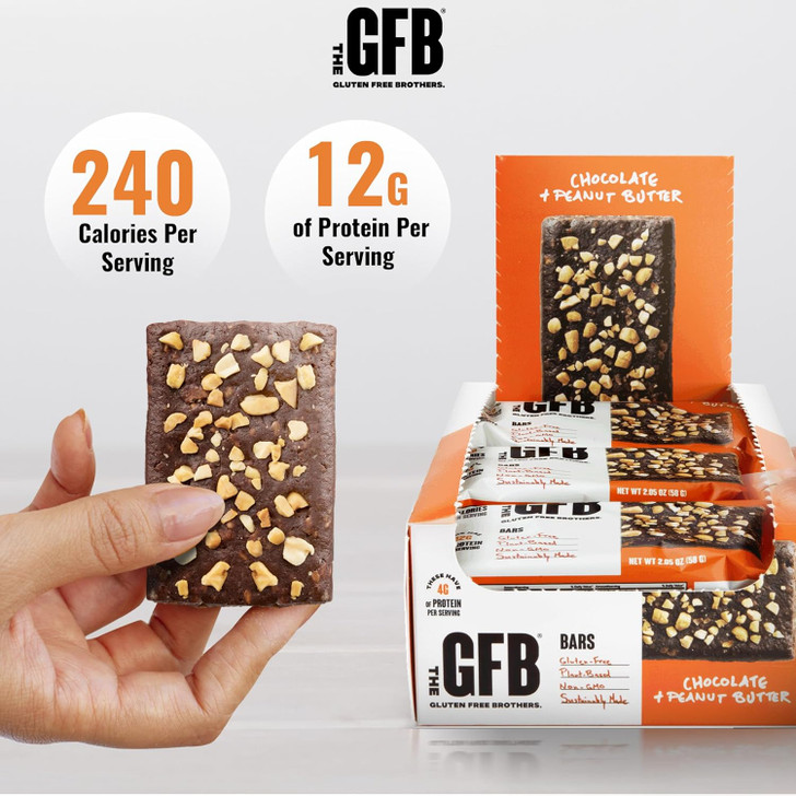 Gluten Free Protein Bar Chocolate Peanut Butter