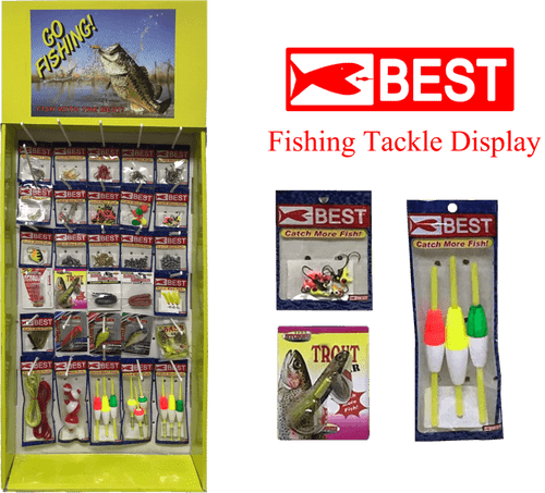 Fishing Tackle Display - 180pc