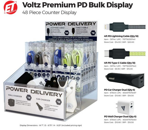Voltz Premium PD Bulk Display