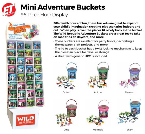 Mini Adventure Buckets 96ct
