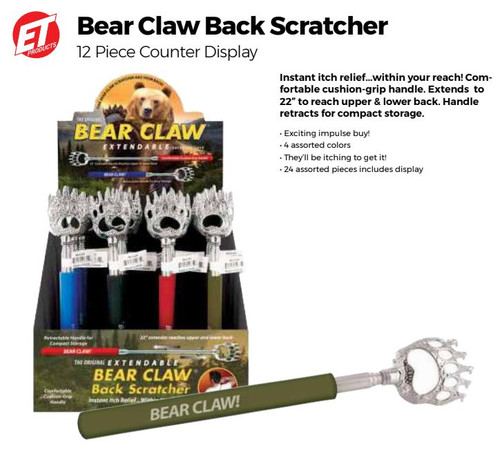 Bear Claw Back Scratcher 12pc
