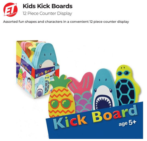 Kids Kick Boards 12ct