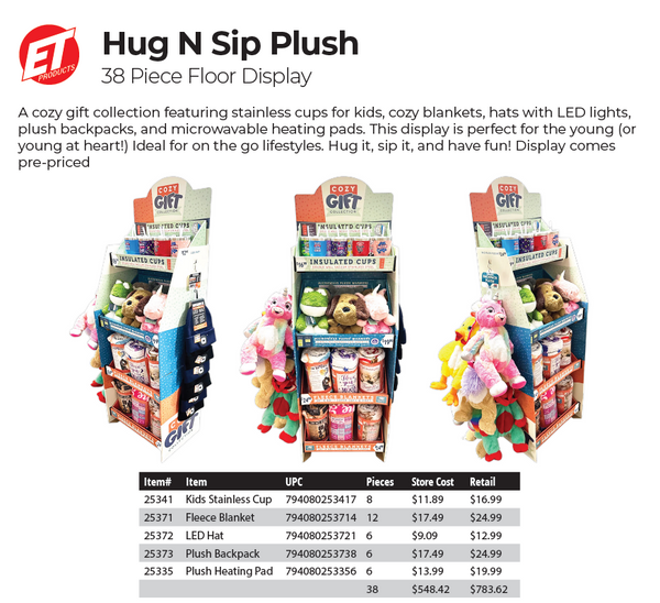 Hug N Sip Plush