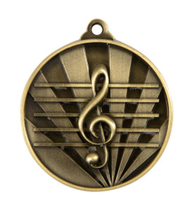 1076-44: Sunrise Medal-Music