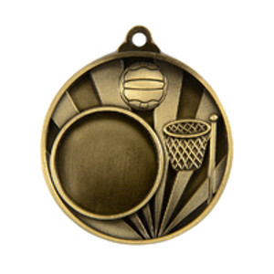 1076C-8: Sunrise Medal-Netball + 25mm insert 1076C-8: Sunrise Medal-Netball + 25mm insert