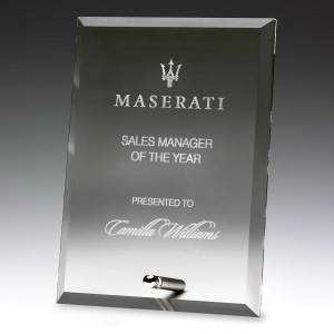 DY10: Prime Glass Plaque Clear DY10: Prime Glass Plaque Clear