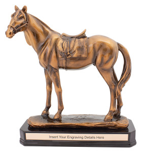 A1902: Horse Bronze Track Champion 270mm A1902: Horse Bronze Track Champion 270mm