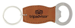 Leatherette Keychain Bottle Opener Leatherette Keychain Bottle Opener