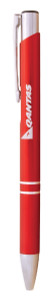 Ballpoint Pen Aluminium Red with Chrome Ballpoint Pen Aluminium Red with Chrome
