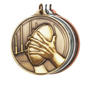 M2146 - Aussie Rules 50mm medal M2146 - Aussie Rules 50mm medal