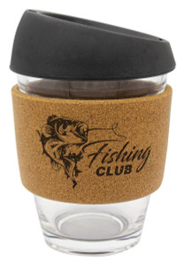Glass Coffee Remedy Mug with Cork Collar Glass Coffee Remedy Mug with Cork Collar