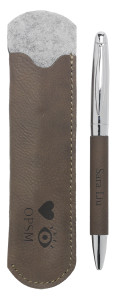 Leatherette Pen Gift Set – Single Leatherette Pen Gift Set – Single