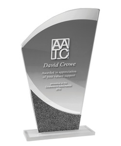 1258: Curve/Mirror Surround Glass in G/box