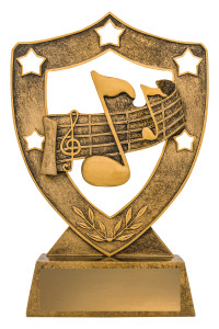 Music Gold Shield Music Gold Shield
