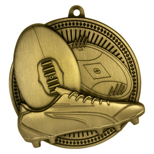 MP812G - Aussie Rules Tempo Medal 55mm MP812G - Aussie Rules Tempo Medal 55mm